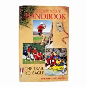 1990 Boy Scout Handbook 10th Edition BSA Trail to Eagle Scout Manual Guide